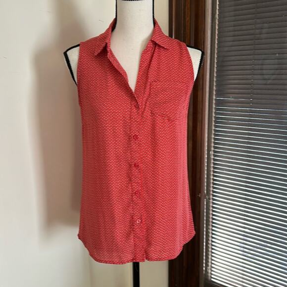 The Limited | Sleeveless Button Down Blouse Size XS - Picture 1 of 11